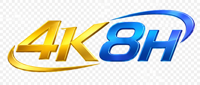 4k 8h logo